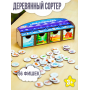 Деревянный сортер Где живут животные